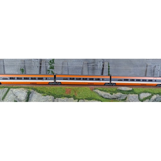 HJ3015-Jouef HJ3015 Set of 3 intermediate TGV Sud-Est coaches, inaugural version 1981, SNCF, 2nd class