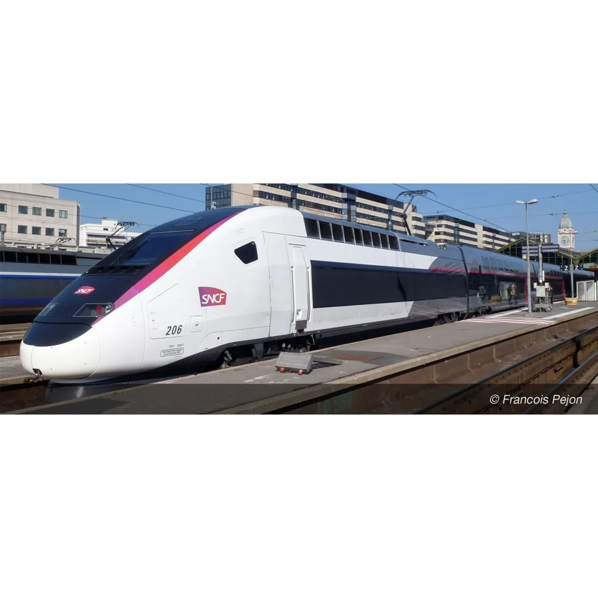 Jouef HJ2451S TGV Duplex Carmillon, 4 éléments, SNCF, digitale sonore Jouef HJ2451S - 8