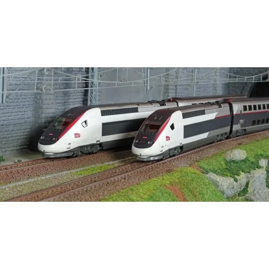 HJ2451S-Jouef HJ2451S TGV Duplex Carmillon, 4 éléments, SNCF, digitale sonore