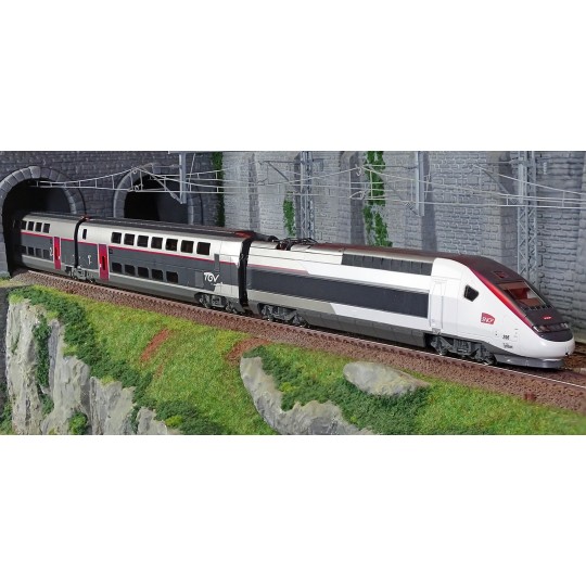 HJ2451S-Jouef HJ2451S TGV Duplex Carmillon, 4 cars, SNCF, digital sound