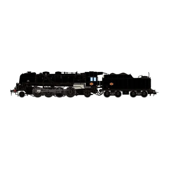 Jouef HJ2431 Locomotive à vapeur 141 R 484, tender charbon, livrée noire, SNCF, Hausbergen Jouef HJ2431 - 4 HJ2431-Jouef HJ2431 Locomotive à vapeur 141 R 484, tender charbon, livrée noire, SNCF, Hausbergen