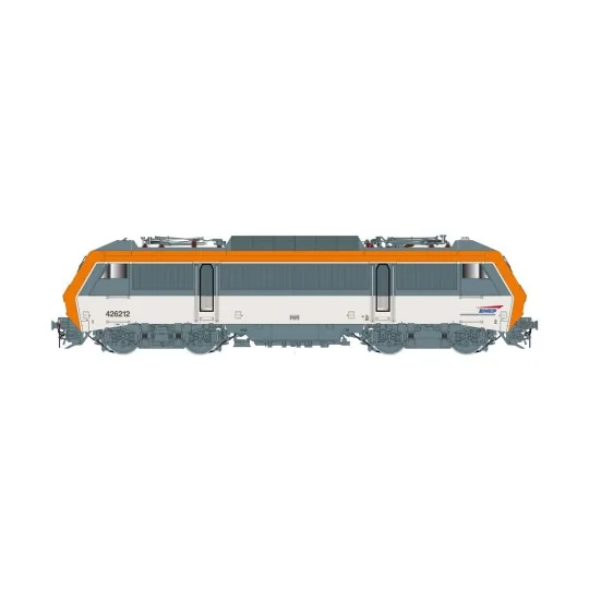 Jouef HJ2443S Locomotive électrique BB 26212, SNCF, livrée grise/orange, logo Casquette, digitale sonore Jouef HJ2443S - 4 HJ2443S-Jouef HJ2443S Locomotive électrique BB 26212, SNCF, livrée grise/orange, logo Casquette, digitale sonore