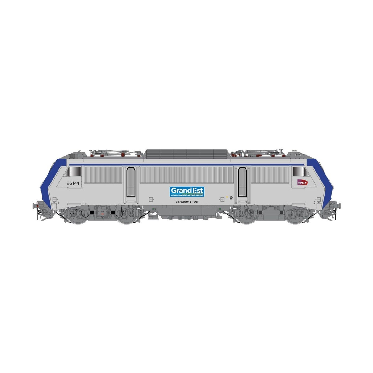 Jouef HJ2445S BB 26144 electric locomotive, SNCF, TER Grand Est liv...