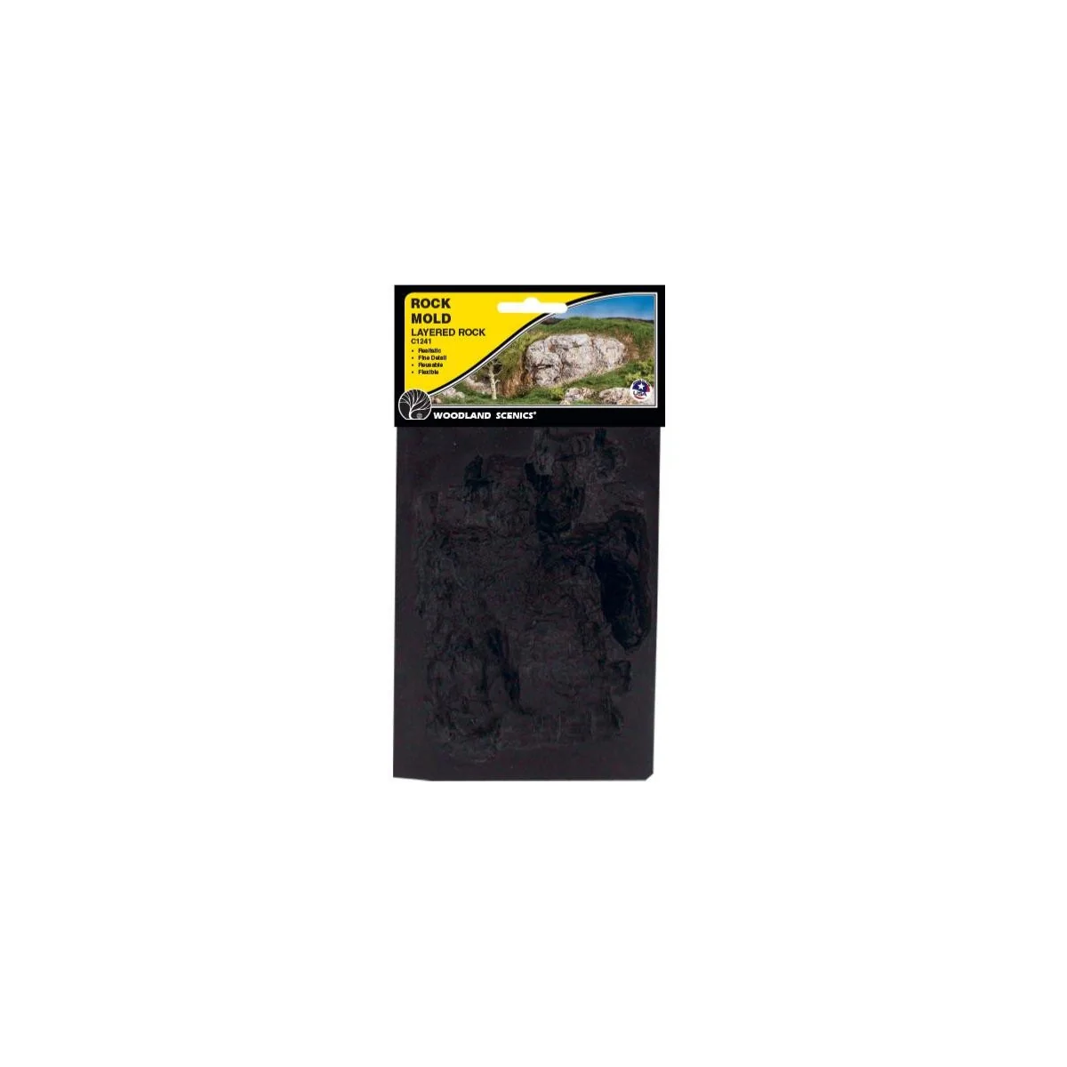 Woodland Scenics C1241 Rock Mold, Puff Paste - WC_1241 Woodland Scenics C1241 Rock Mold, Puff Paste - WC_1241