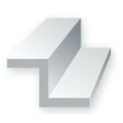 Evergreen plastic Z profile