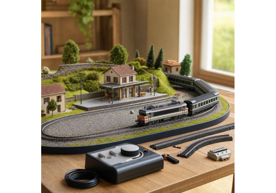 Which starter kit should I choose for model railroading?