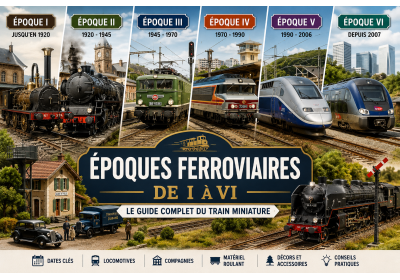 Époques ferroviaires : comprendre les époques I à VI image