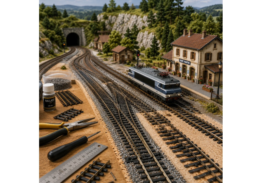 Comment choisir les voies de son réseau ferroviaire miniature ?