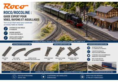 Roco/Rocoline: guide expert pour voies, rayons et aiguillages image