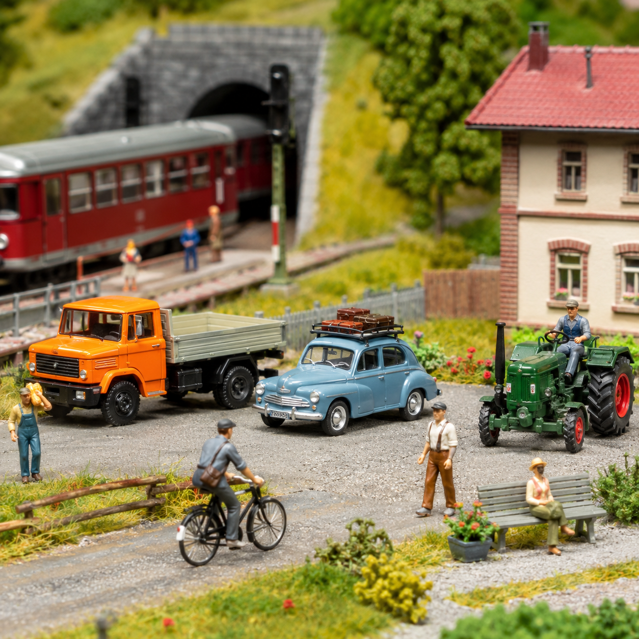 Maquettes, Véhicules, Personnages